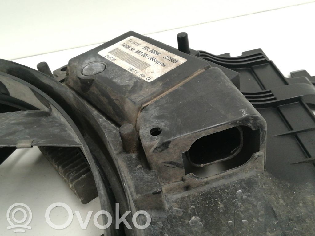 Mercedes-Benz C W203 Ventilateur de refroidissement de radiateur électrique