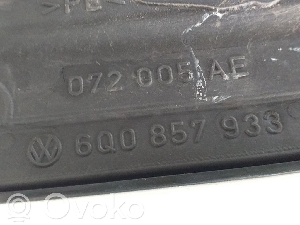 Rétroviseur électrique de porte avant   6Q0857934