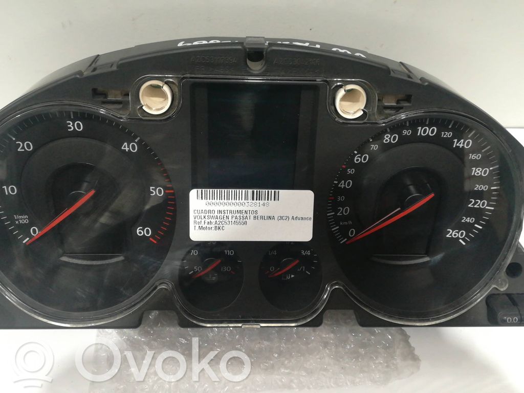 Volkswagen PASSAT B6 Tachimetro (quadro strumenti)