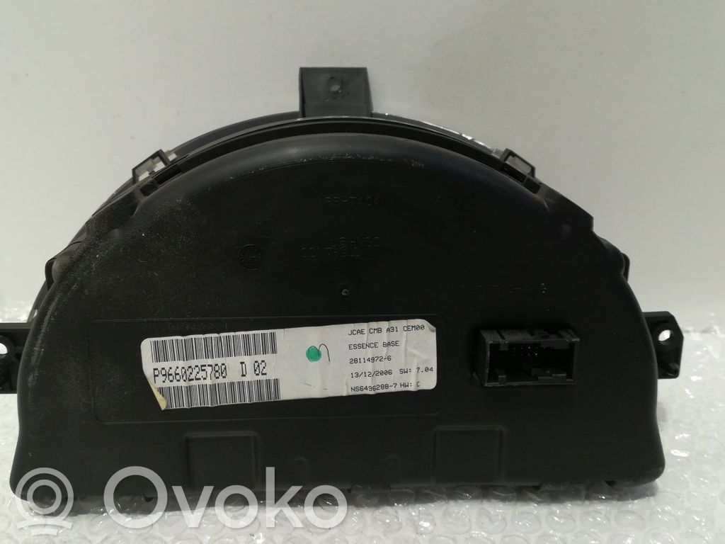 Citroen C3 Vitezometru (grup de instrumente) 