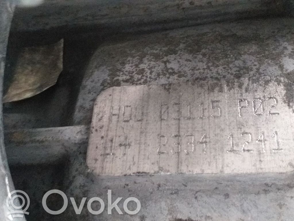 Boîte de vitesses manuelle à 5 vitesses   HDU