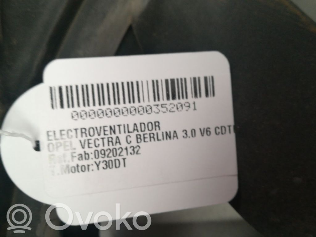 Opel Vectra C Elektryczny wentylator chłodnicy 