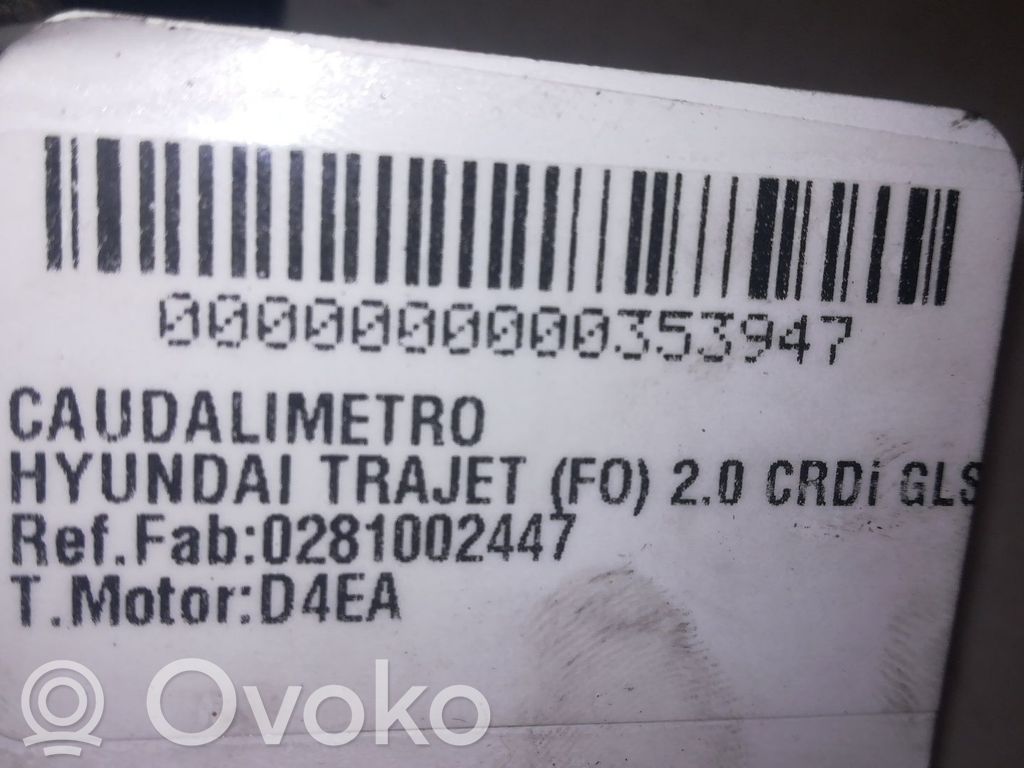 Hyundai Trajet Misuratore di portata d'aria