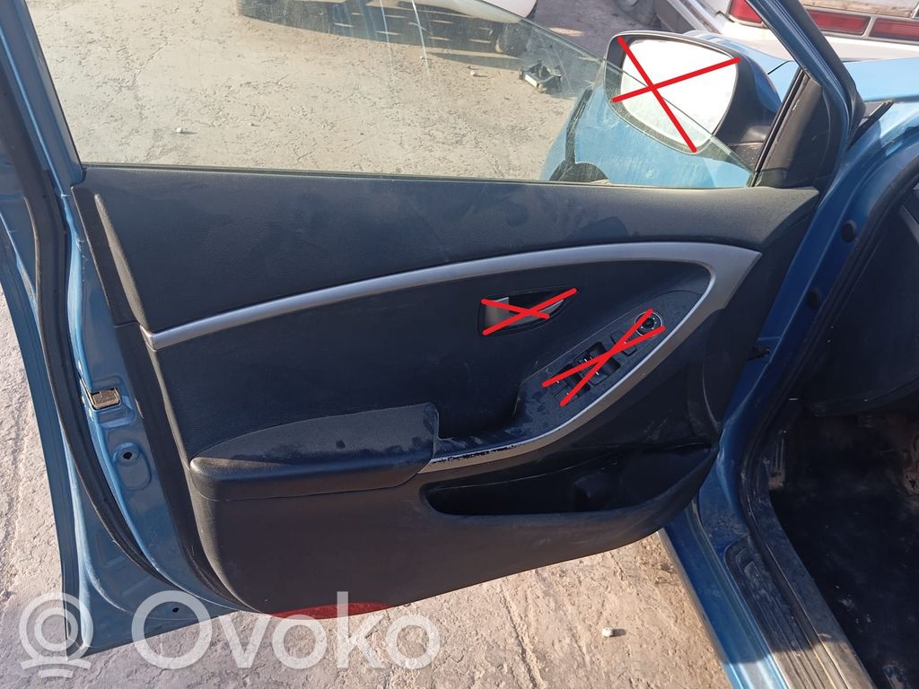Revestimiento de puerta delantera