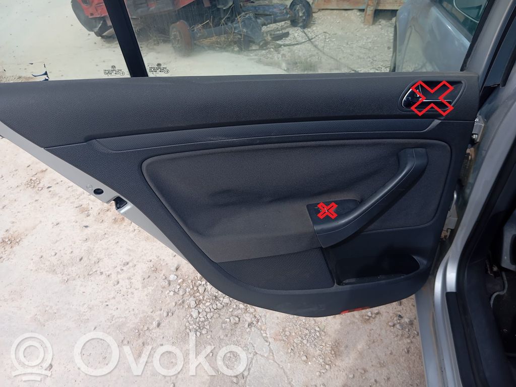 Volkswagen Golf V Rivestimento del pannello della portiera posteriore