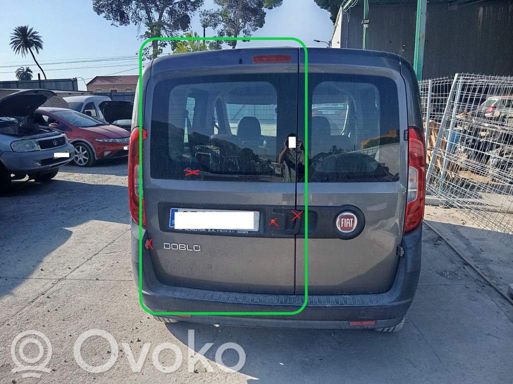 Fiat Doblo Portiera di carico posteriore