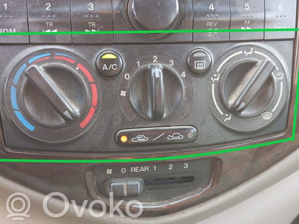 Unidad de control climatización