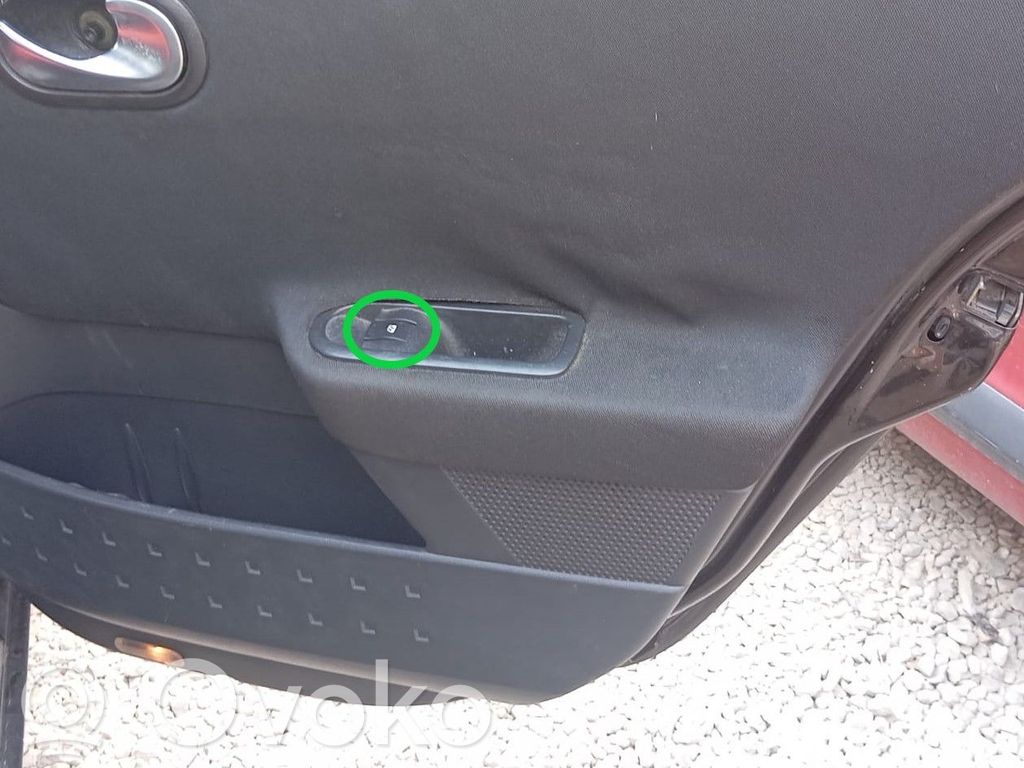 Electric window control switch