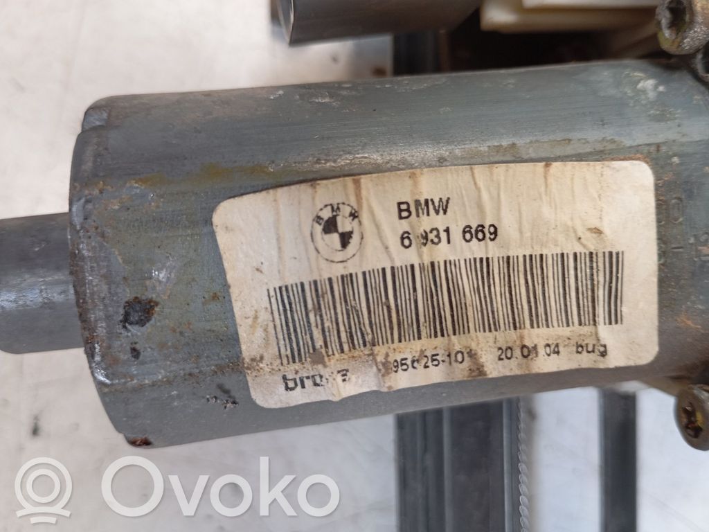 BMW 3 E46 Elektryczny podnośnik szyby drzwi przednich 