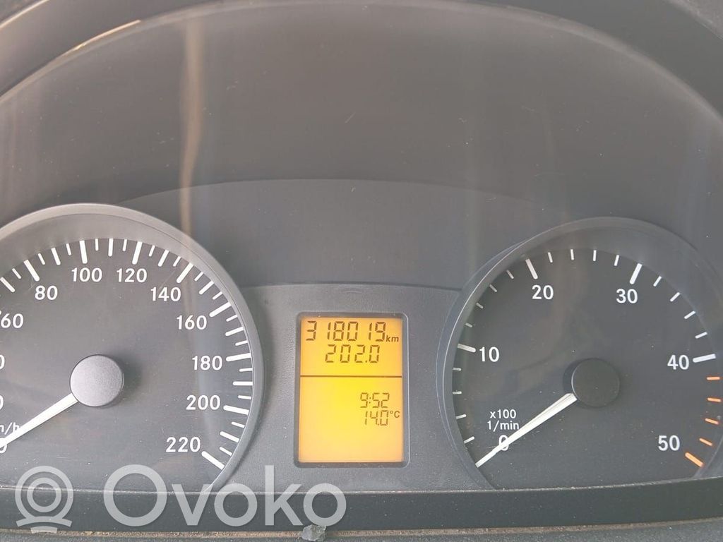 Mercedes-Benz Vito Viano W639 Compteur de vitesse tableau de bord