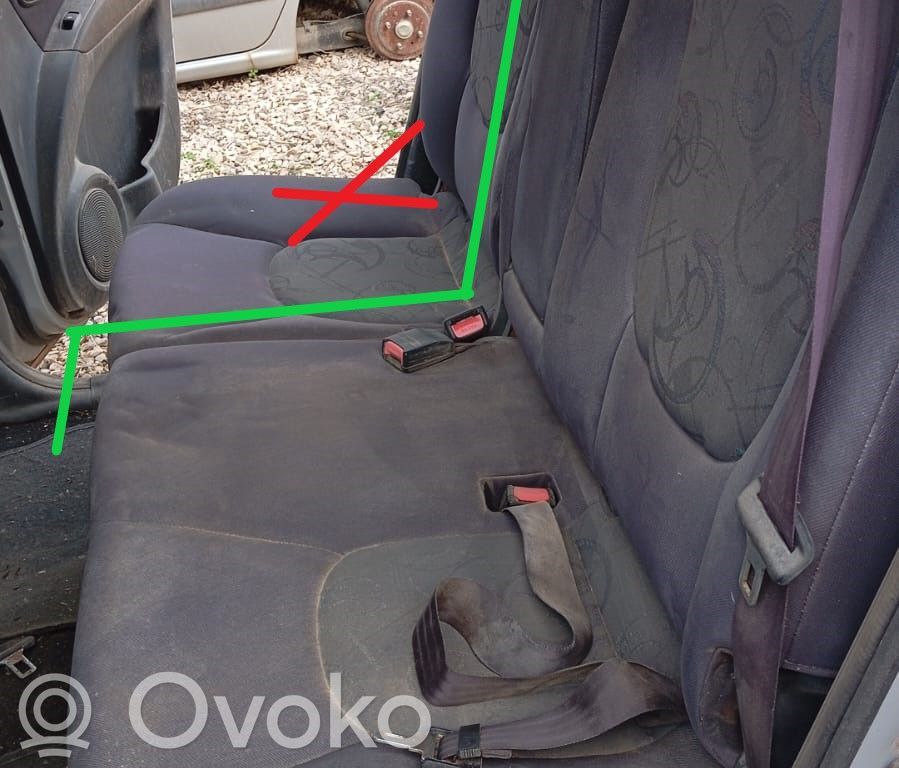 Asiento trasero