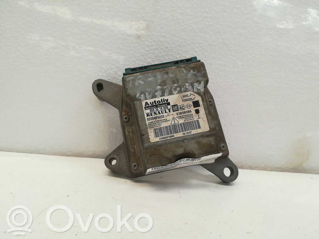 Renault Trafic II (X83) Module de contrôle airbag 