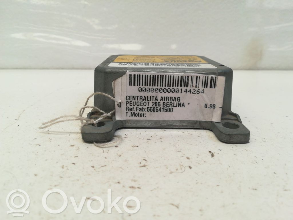 Peugeot 206 Module de contrôle airbag 