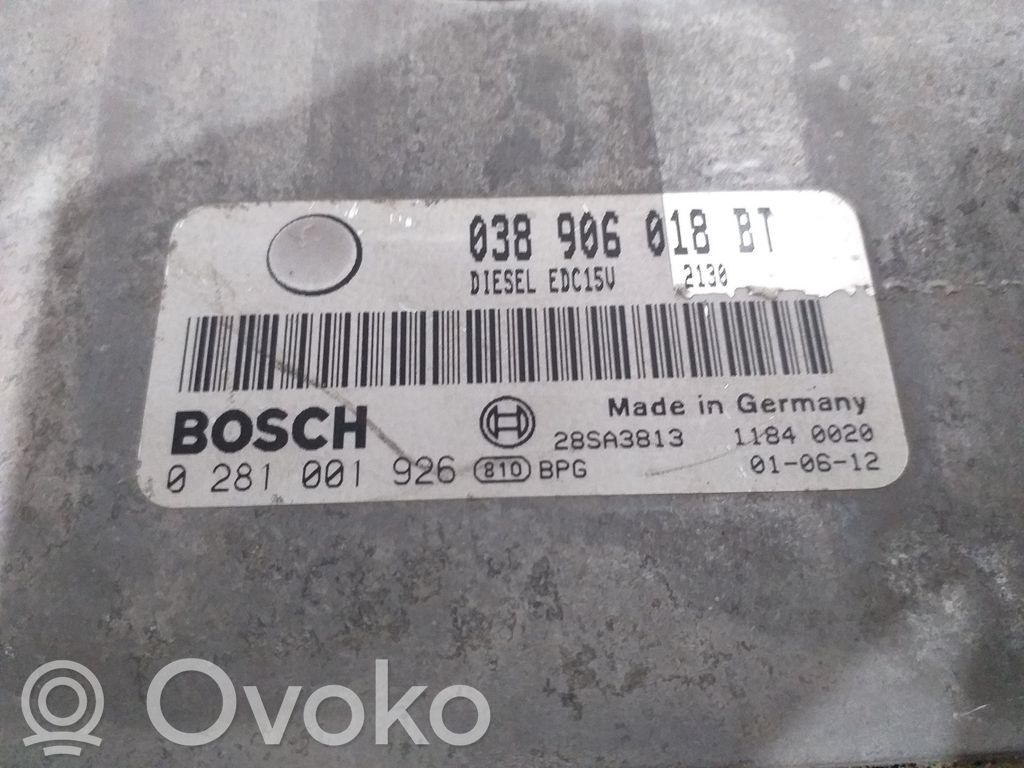 Seat Toledo II (1M) Calculateur moteur ECU 