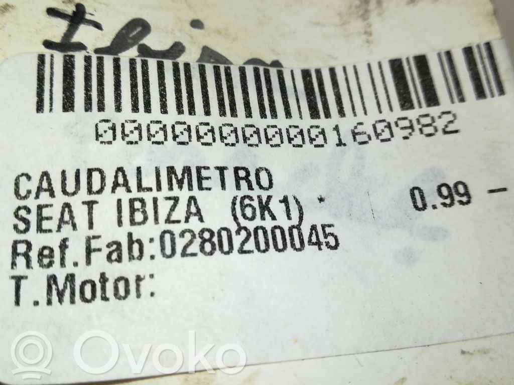 Seat Ibiza II (6k) Misuratore di portata d'aria