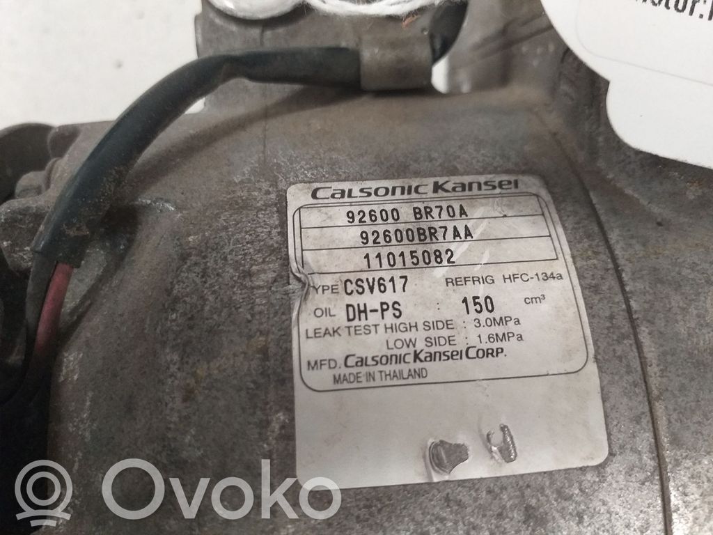 Nissan Qashqai Klimakompressor Pumpe