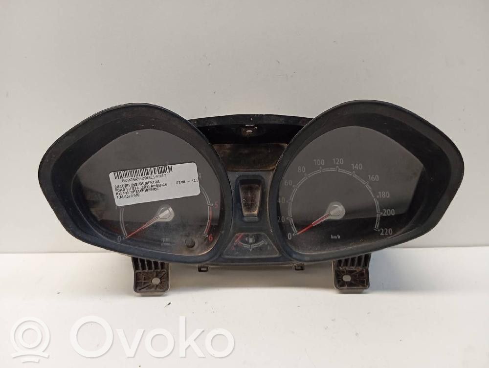 Ford Fiesta Compteur de vitesse tableau de bord