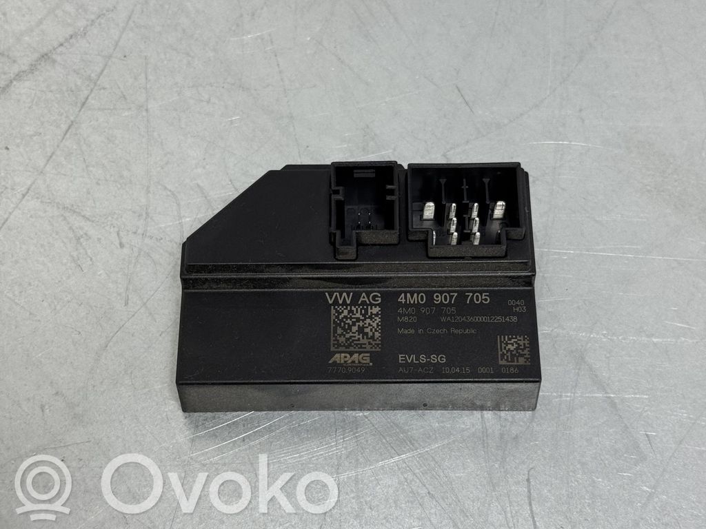 Steering rack control module   4M0907705