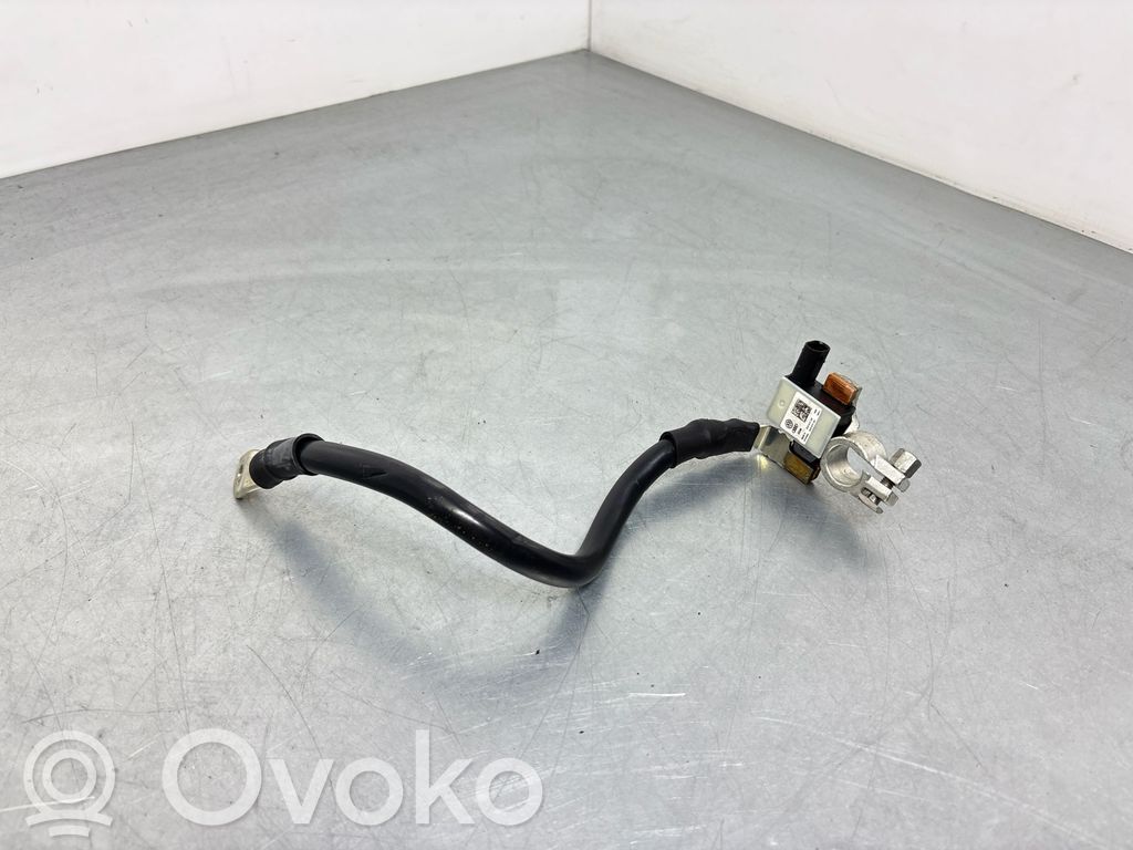 Audi A6 S6 C7 4G Minus / Klema / Przewód akumulatora 