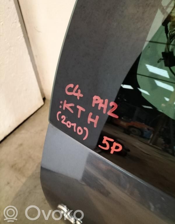Citroen C4 I Takaluukun/tavaratilan kansi 
