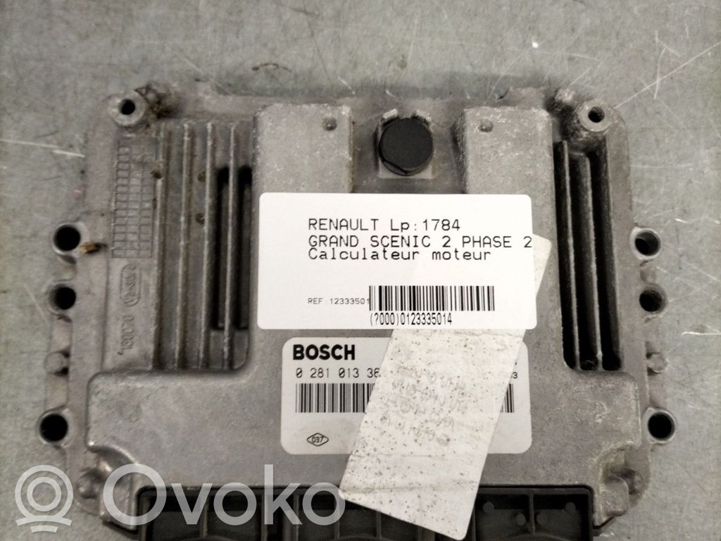 Renault Scenic II -  Grand scenic II Engine control unit/module 