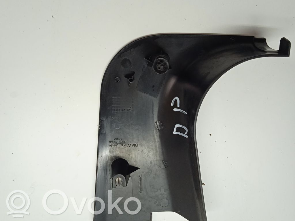 BMW X3 E83 Moldura protectora del borde delantero 