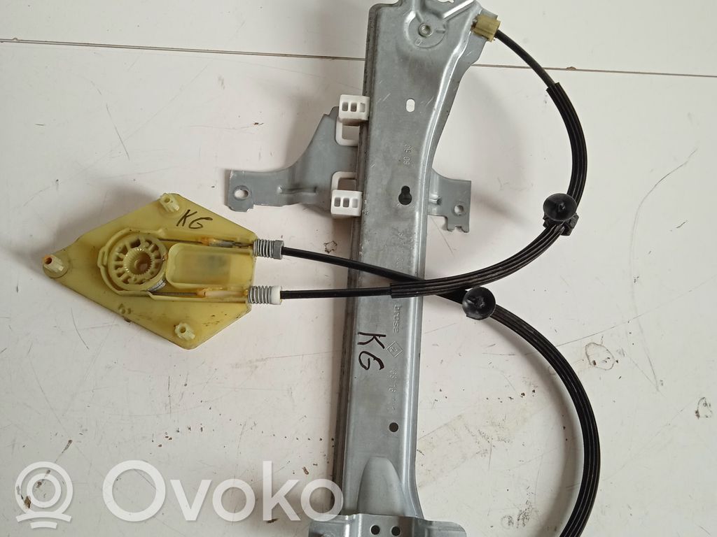 Renault Megane III Mechanizm podnoszenia szyby tylnej bez silnika 