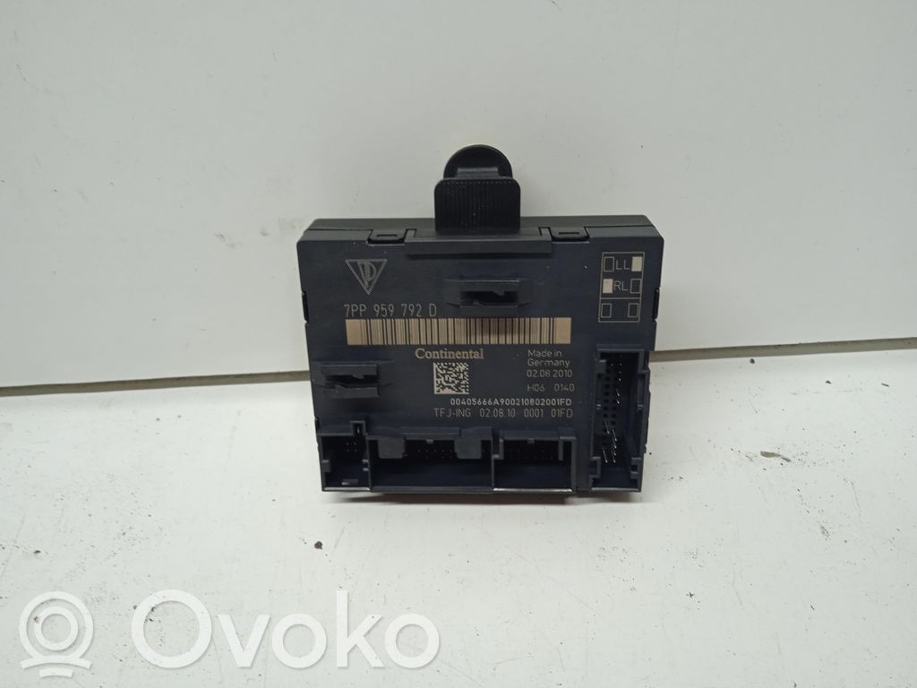 Porsche Panamera (970) Door control unit/module 