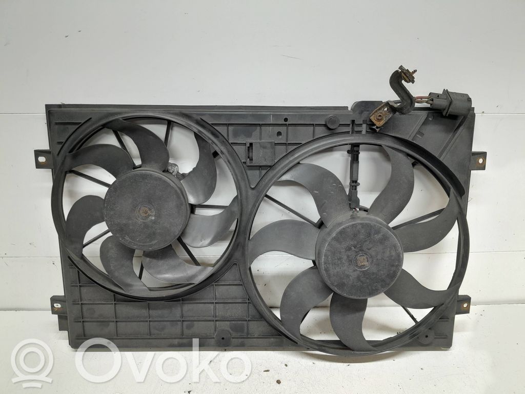 Audi A3 S3 8P Radiator cooling fan shroud 