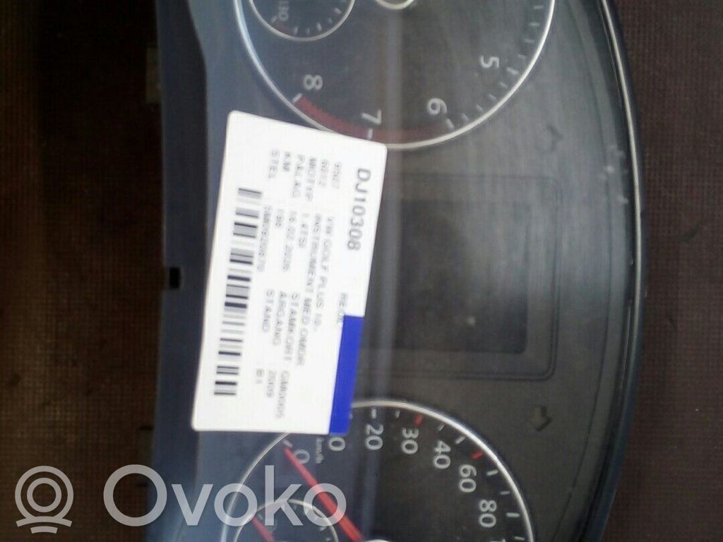 Volkswagen Golf Plus Vitezometru (grup de instrumente) 