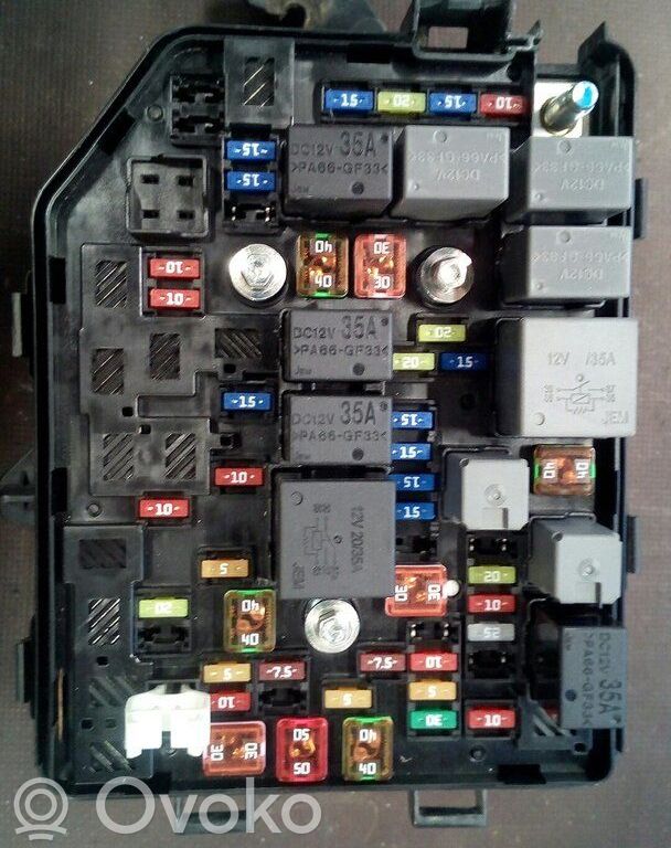Opel Karl Fuse module 