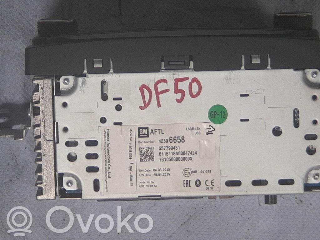 Opel Karl GPS navigation control unit/module 