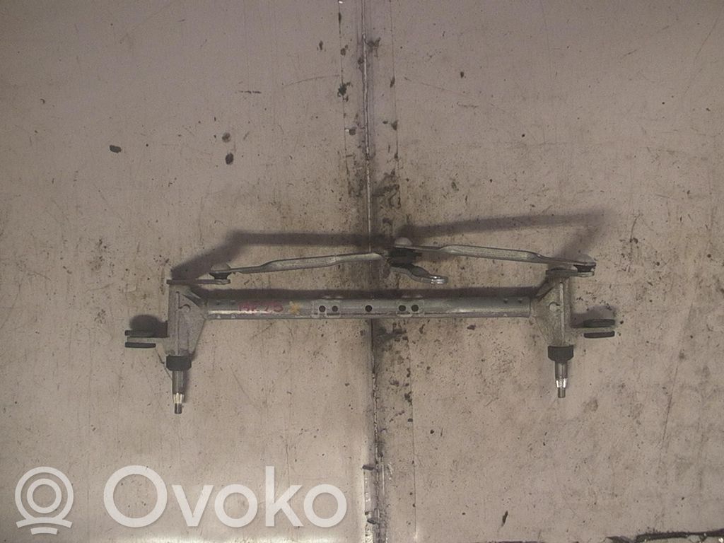 Front wiper linkage