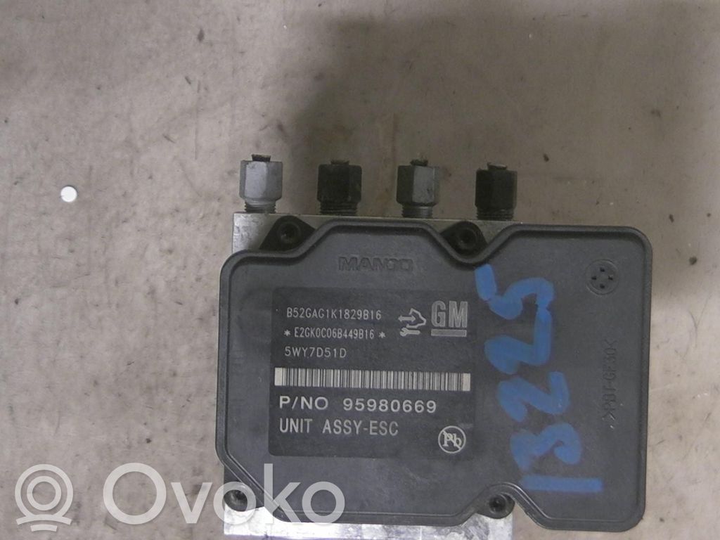 Chevrolet Spark ABS-pumppu 