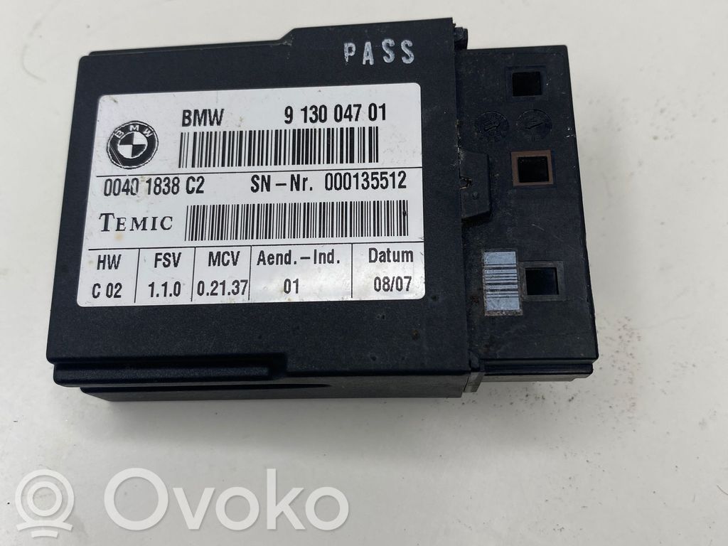 BMW 3 E92 E93 Seat belt warning relay 