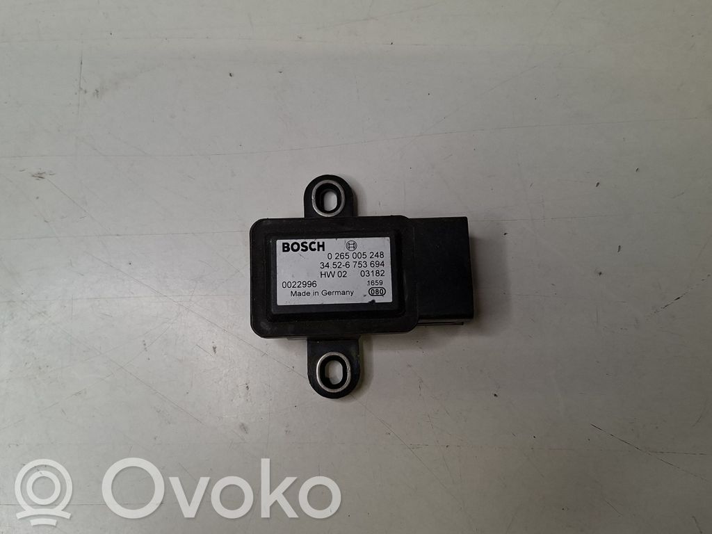 BMW X5 E53 Sensore di imbardata accelerazione ESP 