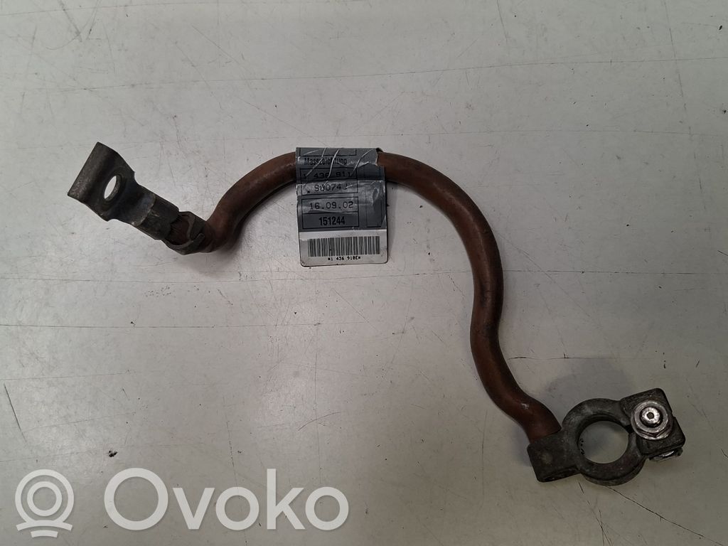 BMW 5 E39 Negative earth cable (battery) 