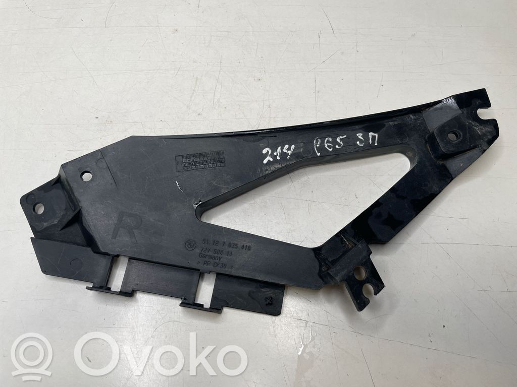 BMW 7 E65 E66 Support de pare-chocs arrière 