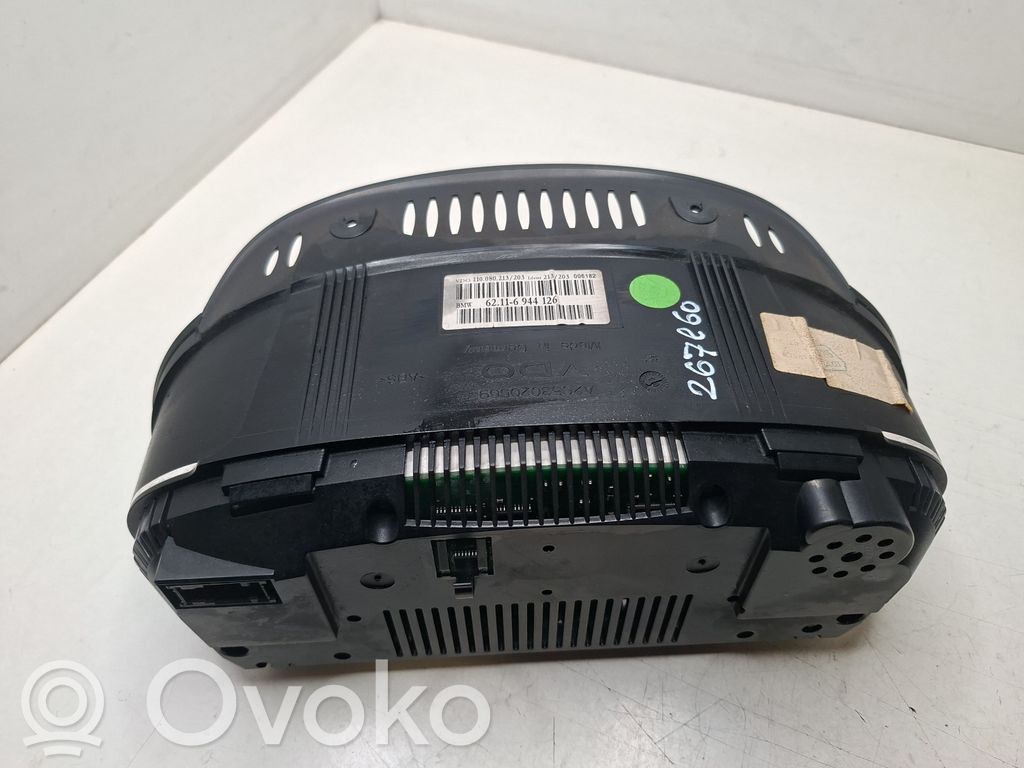 BMW 5 E60 E61 Speedometer (instrument cluster) 
