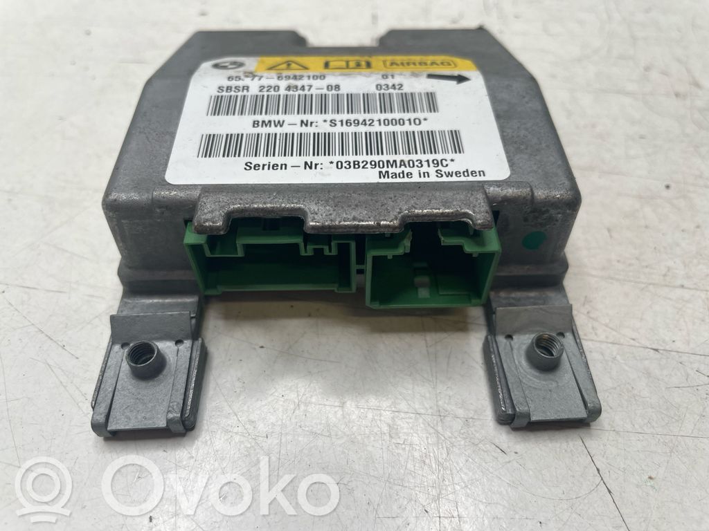 Module de contrôle airbag   6942100,220434708,S16942100010,03B290MA0319C