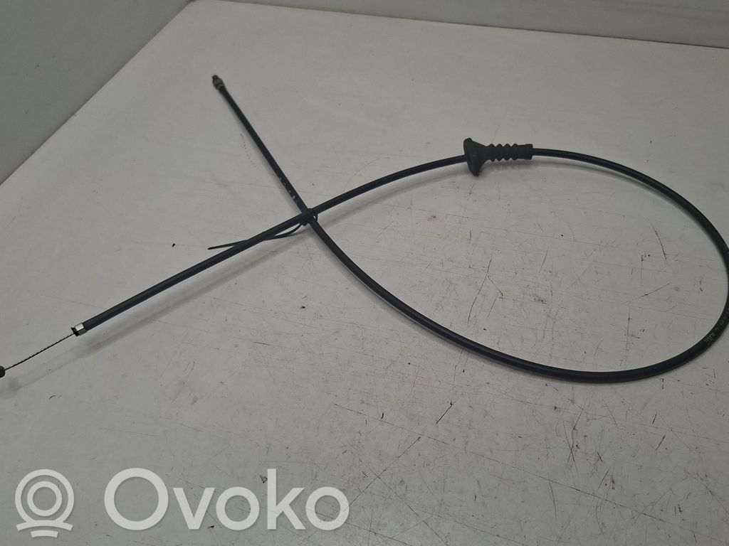 BMW 3 E90 E91 Engine bonnet/hood lock release cable 