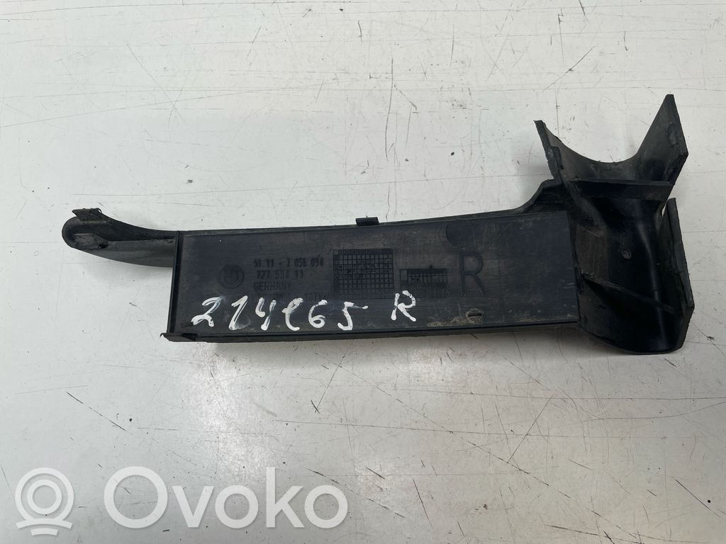 BMW 7 E65 E66 Grille inférieure de pare-chocs avant 