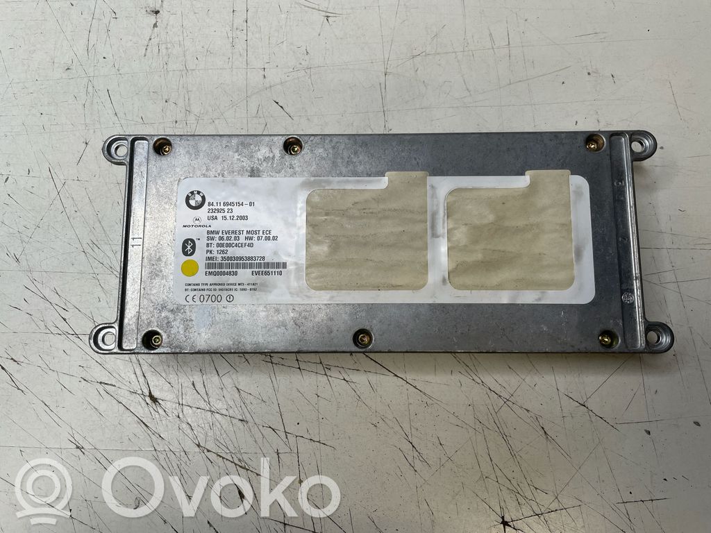 BMW 7 E65 E66 Bluetooth control unit module 