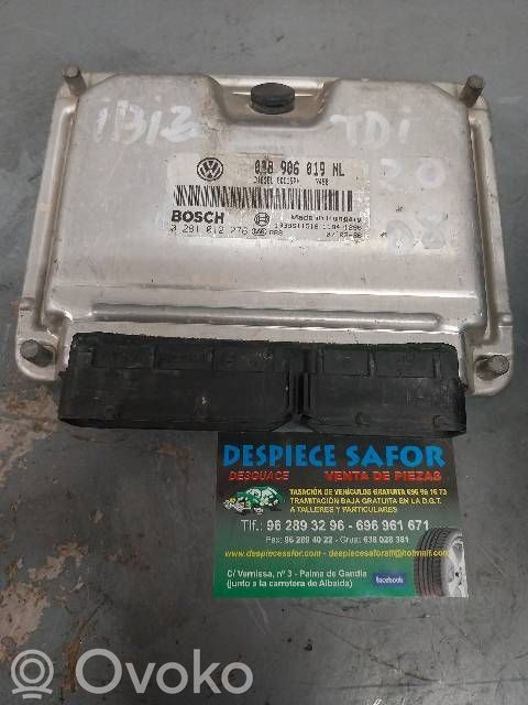 Seat Ibiza I (021A) Centralina/modulo motore ECU 