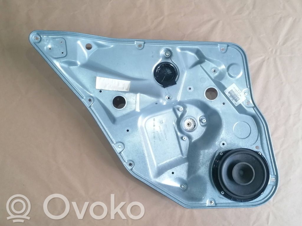 Seat Ibiza III (6L) Mechanizm podnoszenia szyby tylnej bez silnika 