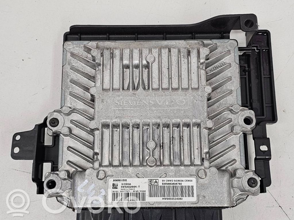 Peugeot 407 Engine control unit/module 