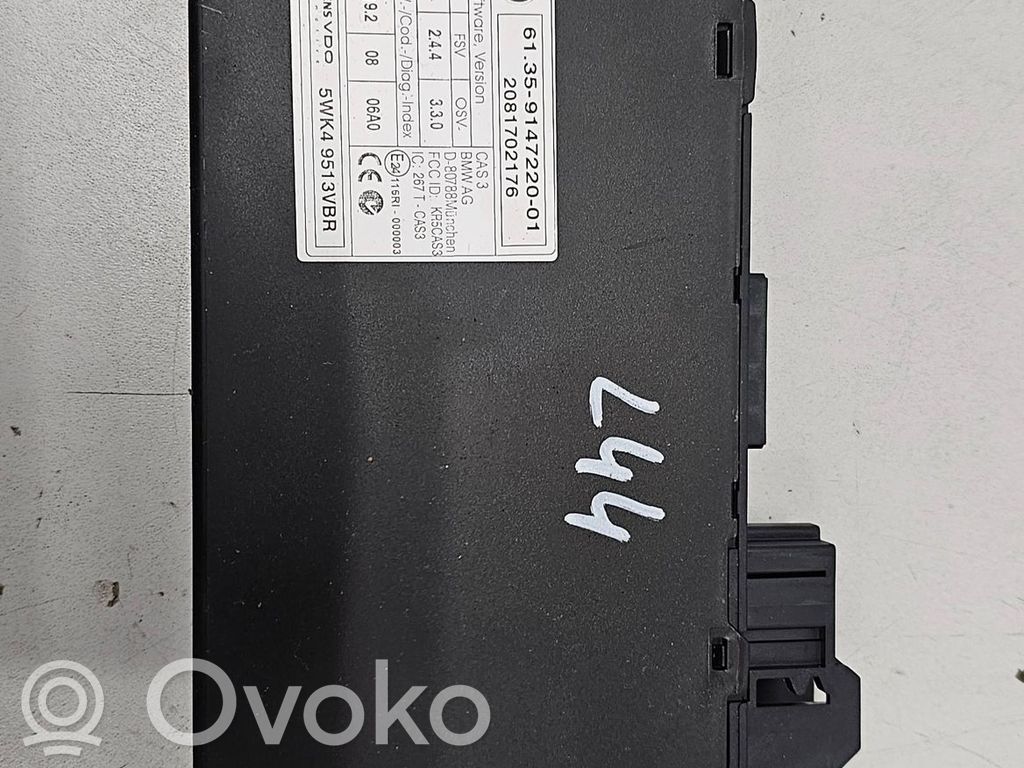 BMW 3 E90 E91 Komfortsteuergerät Bordnetzsteuergerät 