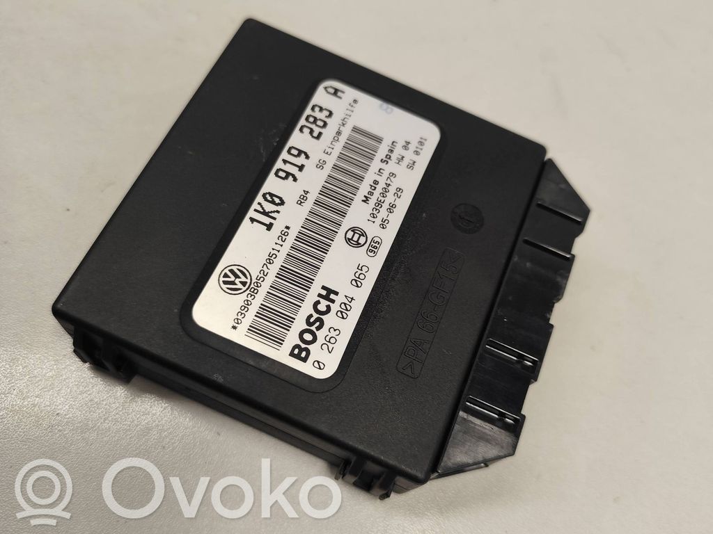 Volkswagen Jetta V Unitate/modul de comandă parcare PDC 