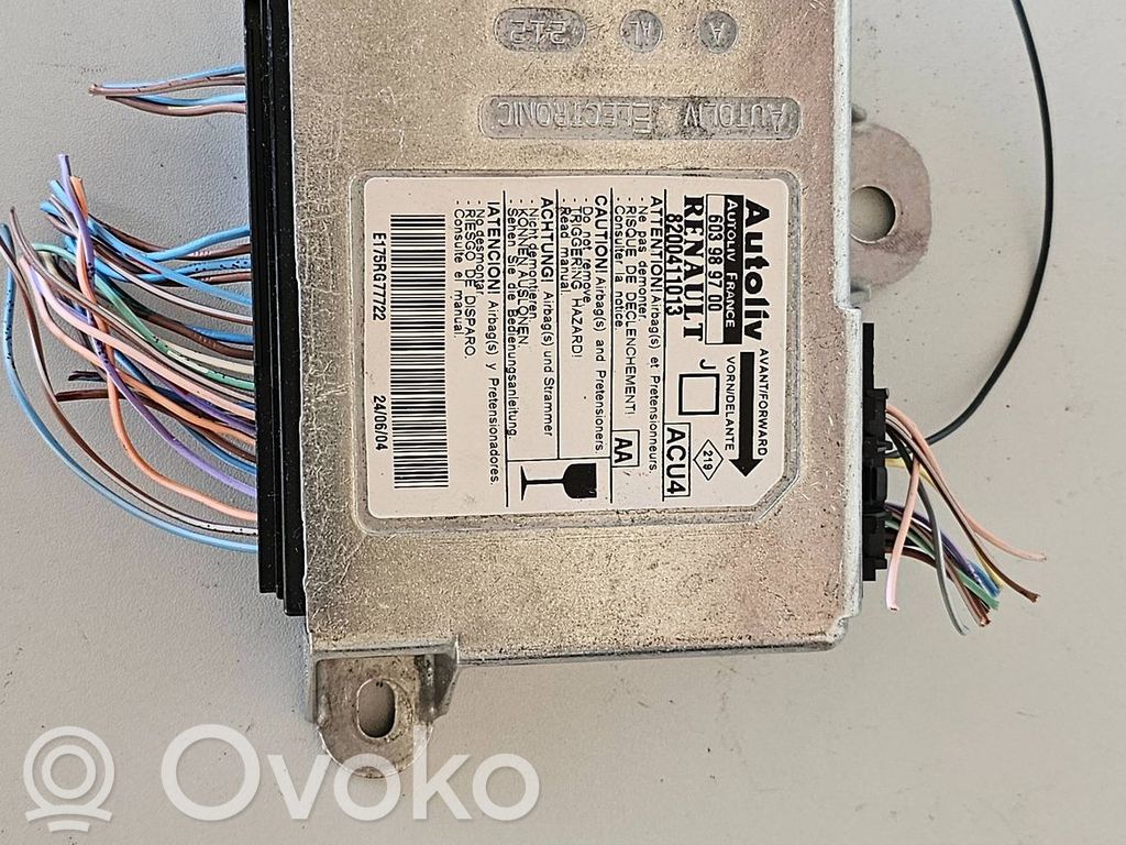 Renault Scenic II -  Grand scenic II Airbag control unit/module 