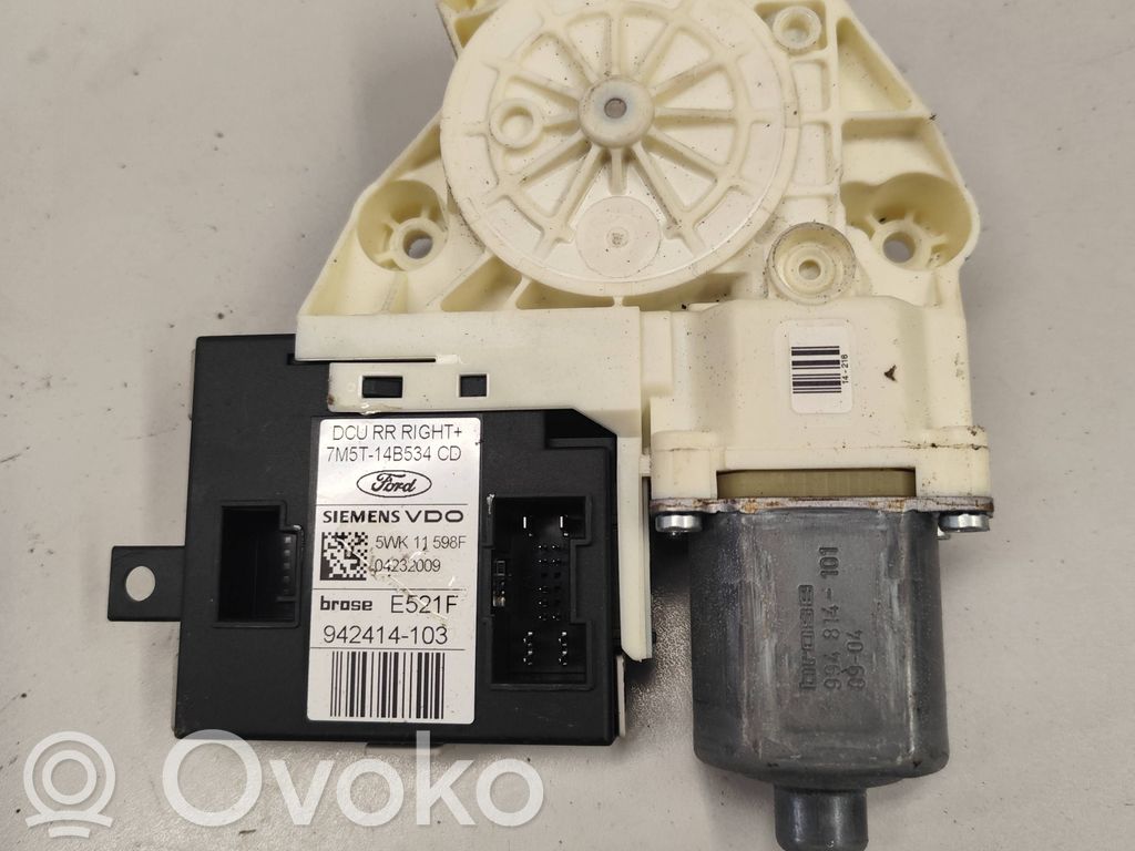 Ford Focus Rear door window regulator motor 